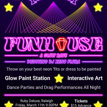 Miz Vava Voom Presents: Funhouse(A Glow Rave)