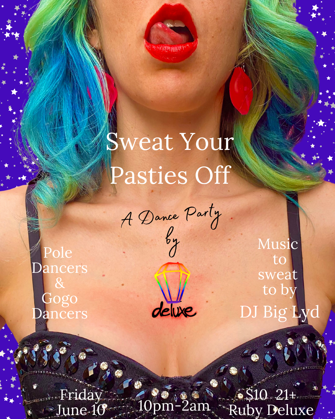 Sweat Your Pasties Off Poster