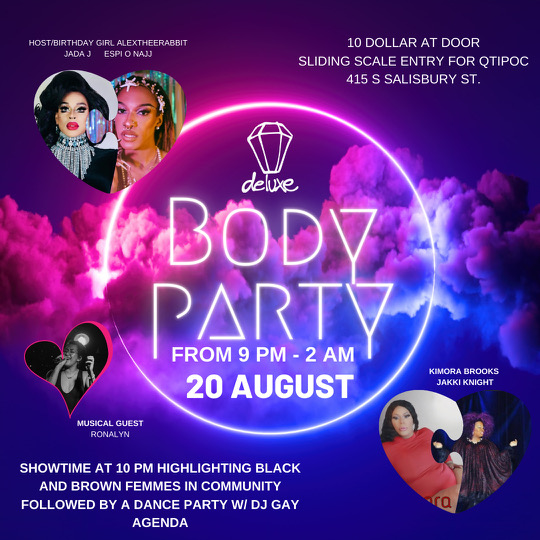 Body Party stock promo 2
