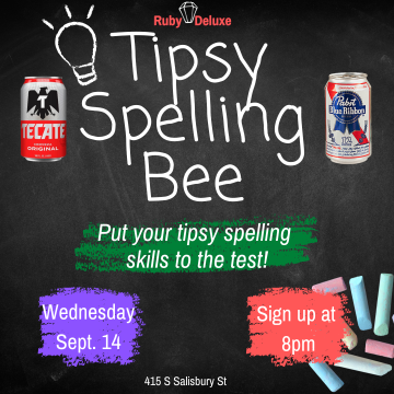 Tipsy Spelling Bee